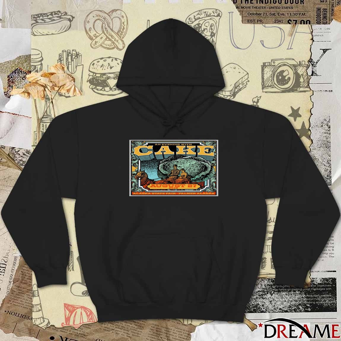Poster Cake Palmer Borealis Theatre August 27, 2026 t-shirt