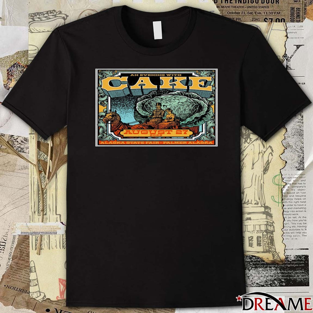 Poster Cake Palmer Borealis Theatre August 27, 2026 t-shirt