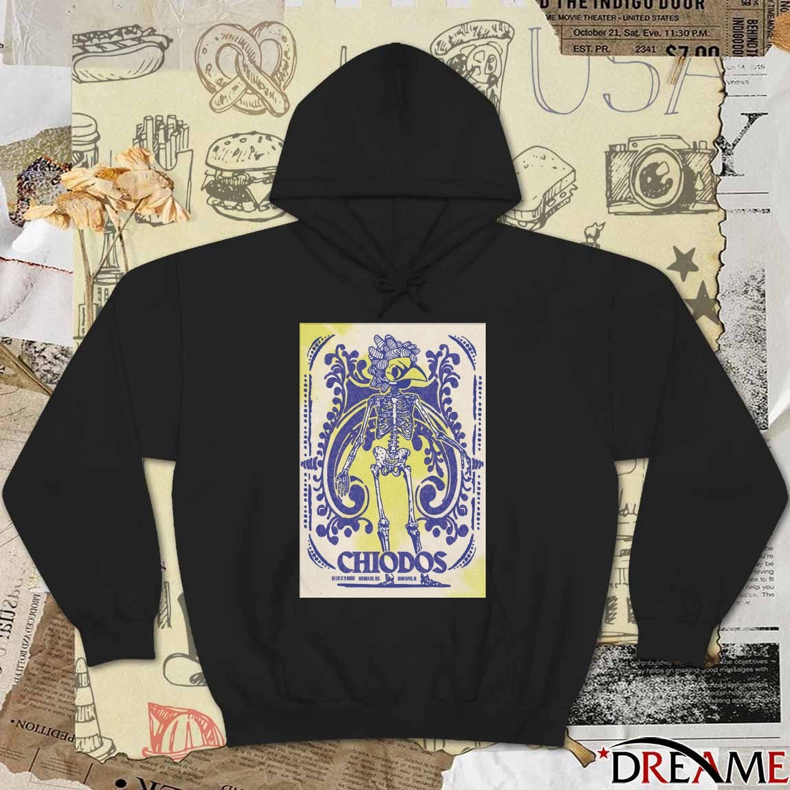 Poster Chiodos In Grand Rapids MI On November 6 2025 t-shirt