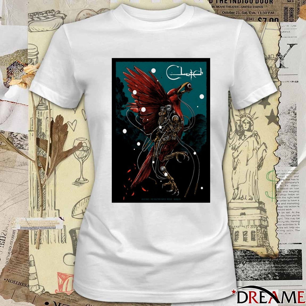 Poster Clutch Huxleys Neue Welt In Berlin Germany December 3 2025 t-shirt