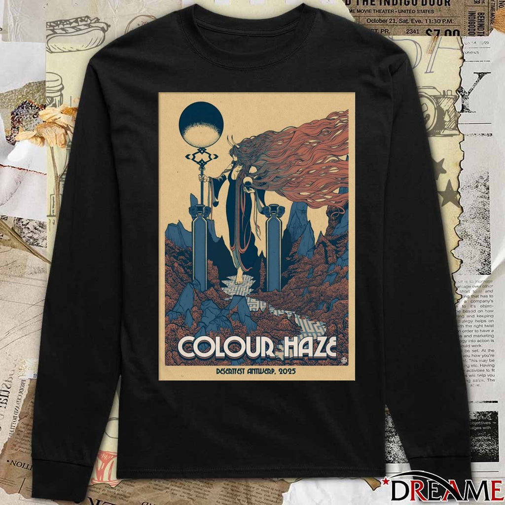 Poster Colour Haze Desertfest Antwerp On October 18 2025 t-shirt
