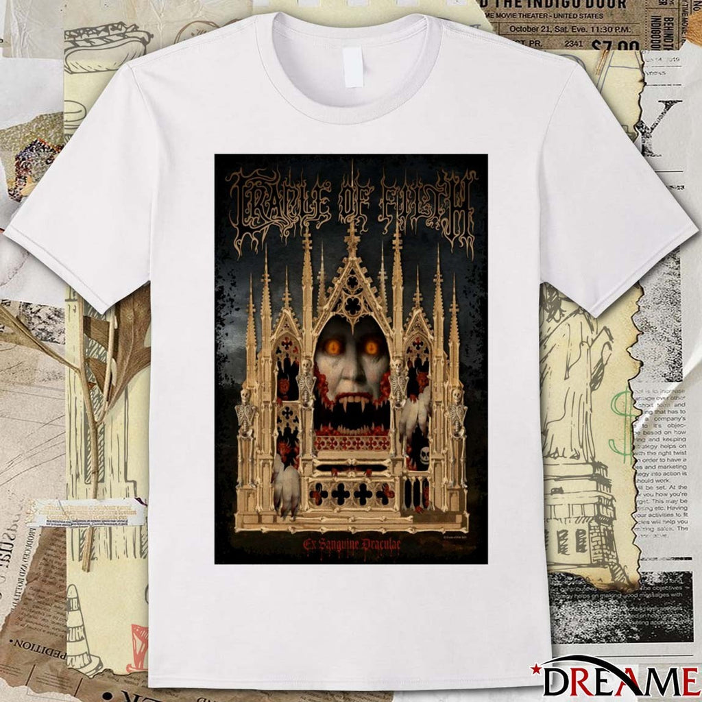 Poster Cradle Of Filth Ex Sanguine Draculae October 2025 t-shirt