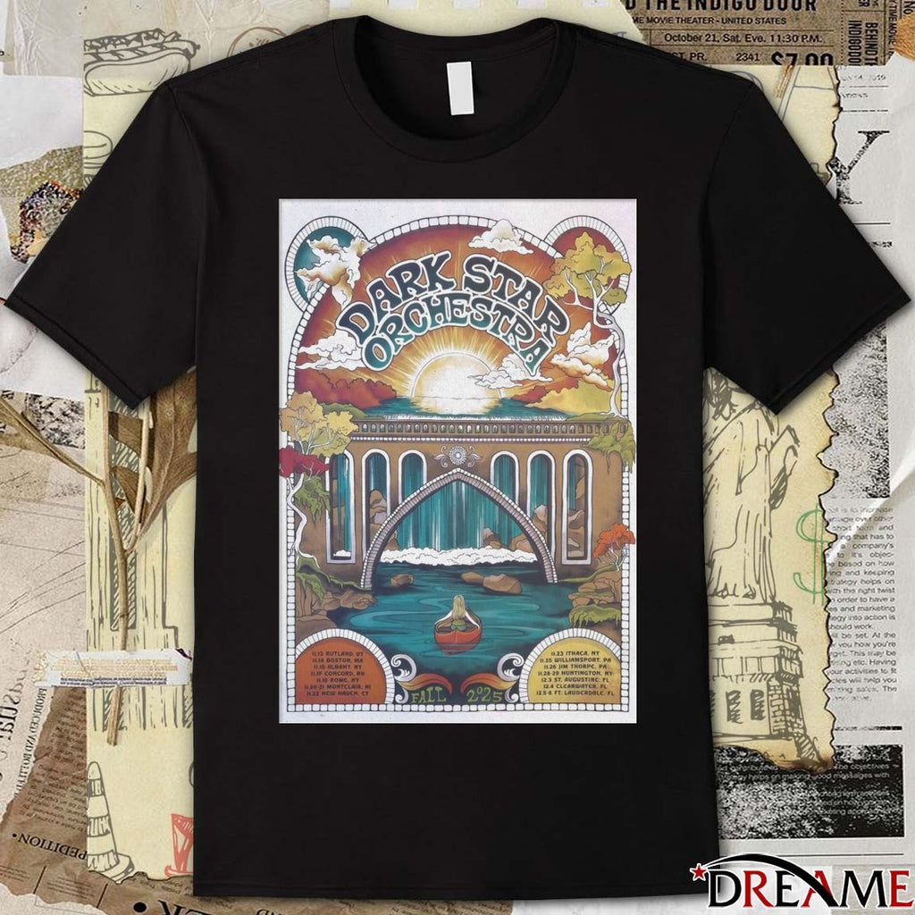 Poster Dark Star Orchestra 2025 Fall Tour United States in November – December 2025 t-shirt