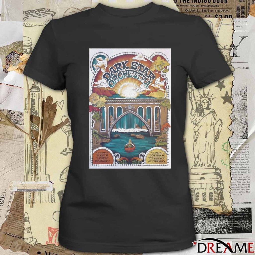 Poster Dark Star Orchestra 2025 Fall Tour United States in November – December 2025 t-shirt