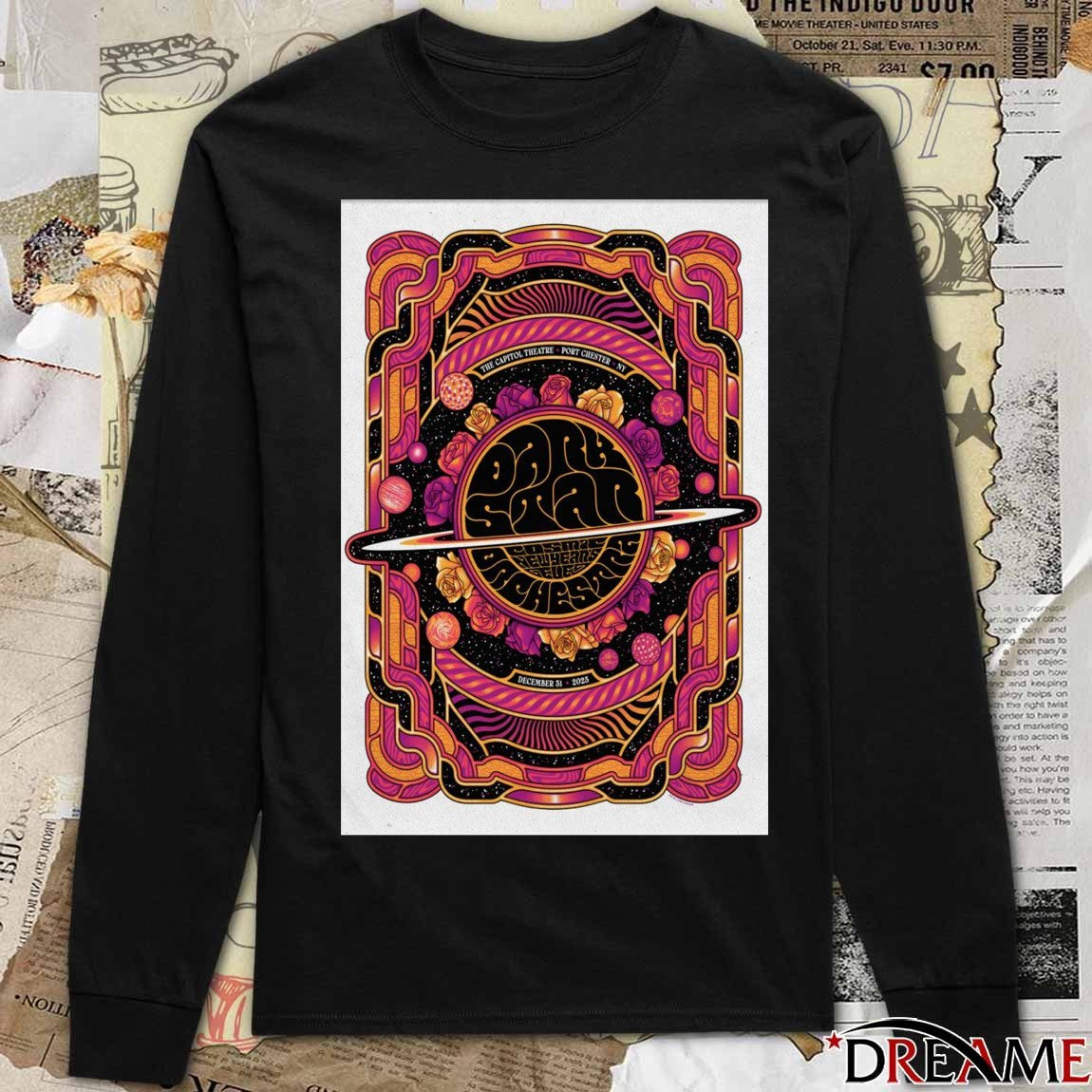 Poster Dark Star Orchestra December 31 2025 Capitol Theatre In Port Chester NY t-shirt