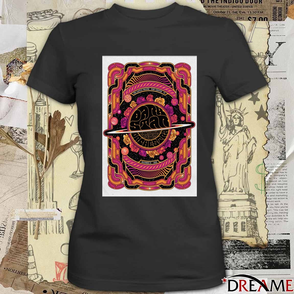 Poster Dark Star Orchestra December 31 2025 Capitol Theatre In Port Chester NY t-shirt