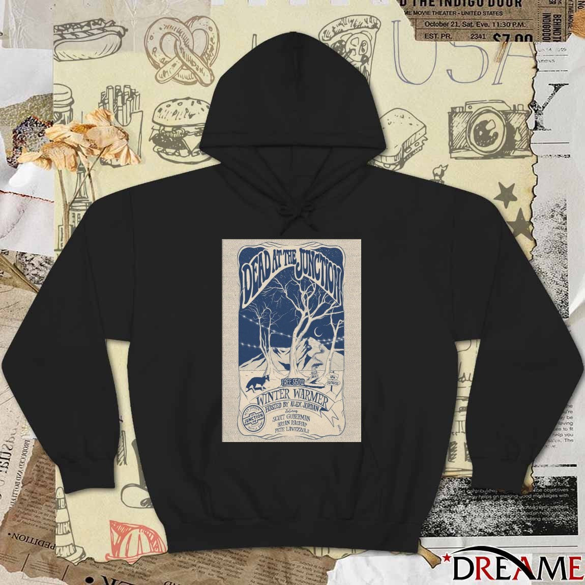 Poster Dead At The Junction December 30 2025 Winter Warmer t-shirt