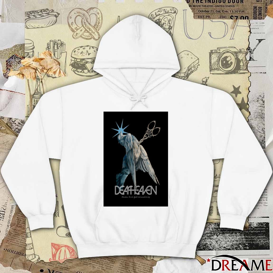 Poster Deafheaven November 20 2025 Barcelona, Spain t-shirt