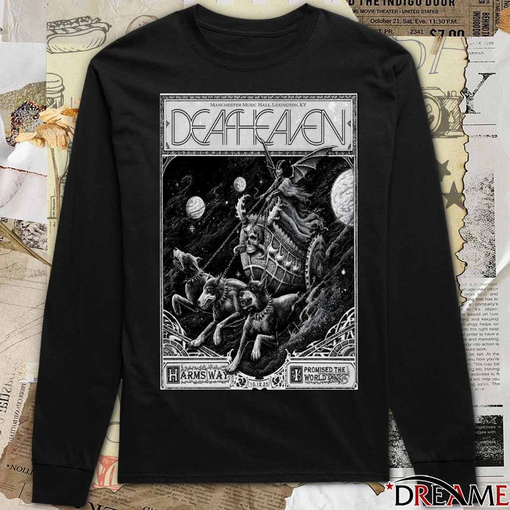 Poster Deafheaven October 12 2025 Manchester Music Hall In Lexington KY t-shirt
