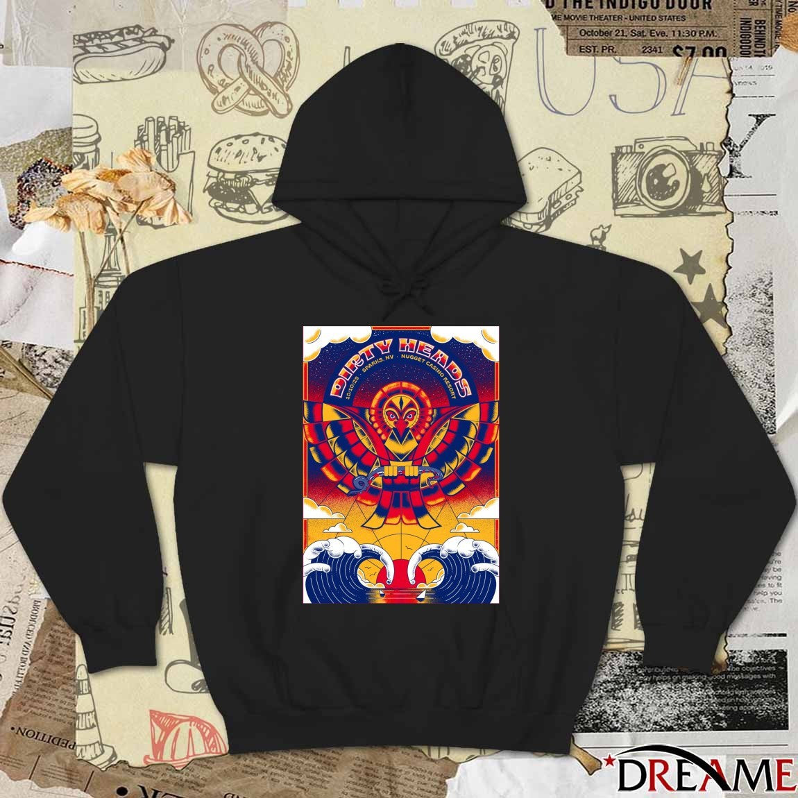 Poster Dirty Heads Nugget Casino Resort Sparks NV October 10 2025 Show t-shirt