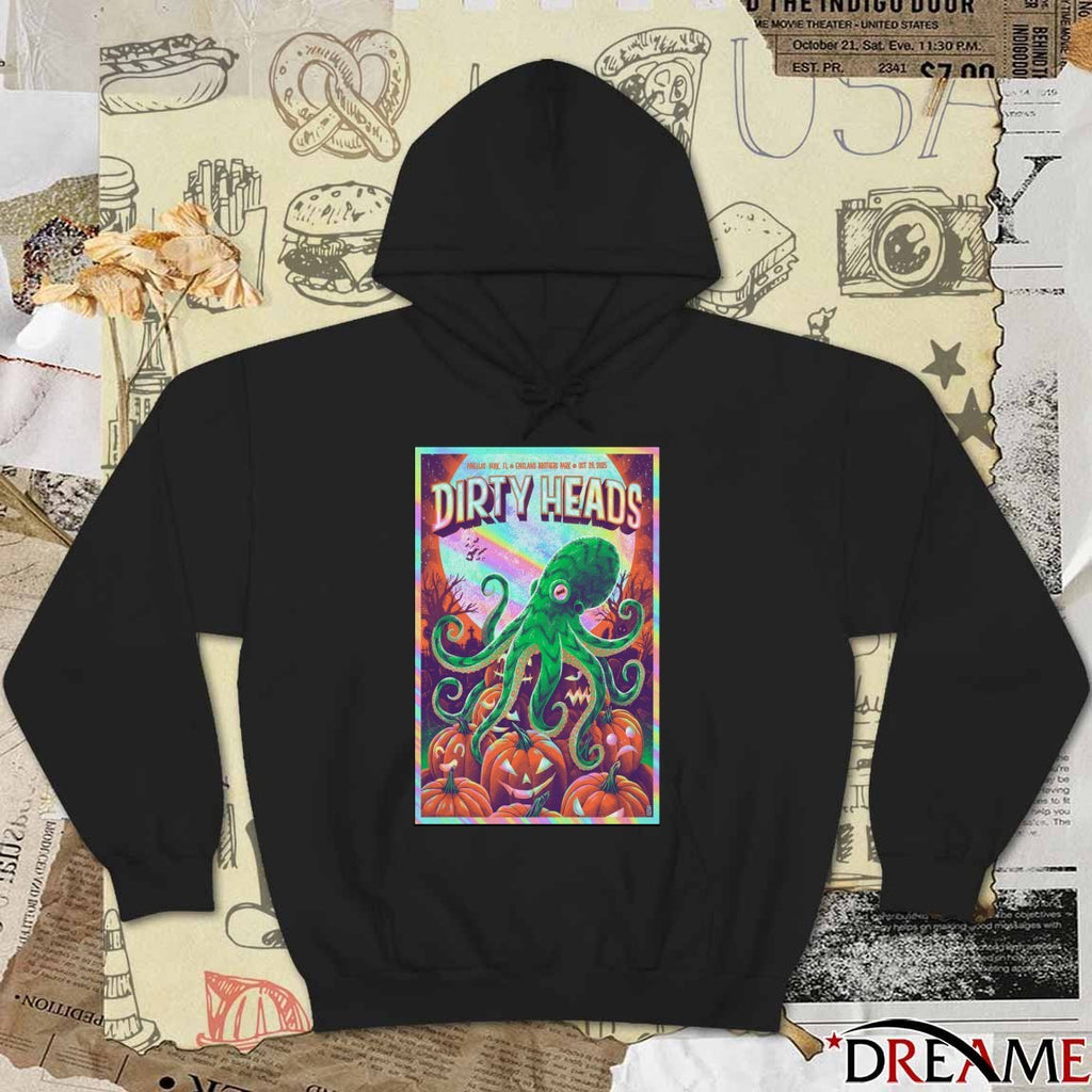 Poster Dirty Heads Tour Pinellas Park FL England Brothers Park October 26 2025 t-shirt