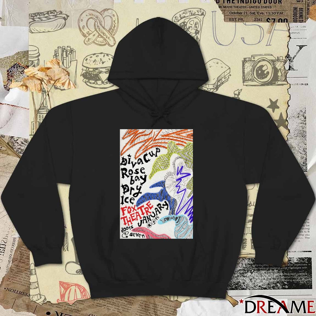 Poster Diva Cup With Rosebay And Dry Ice January 24 2026 Boulder CO t-shirt