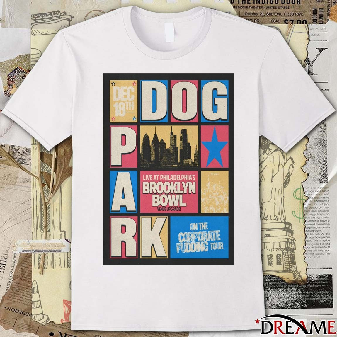 Poster Dogpark December 18 2025 The Foundry in Philadelphia PA t-shirt