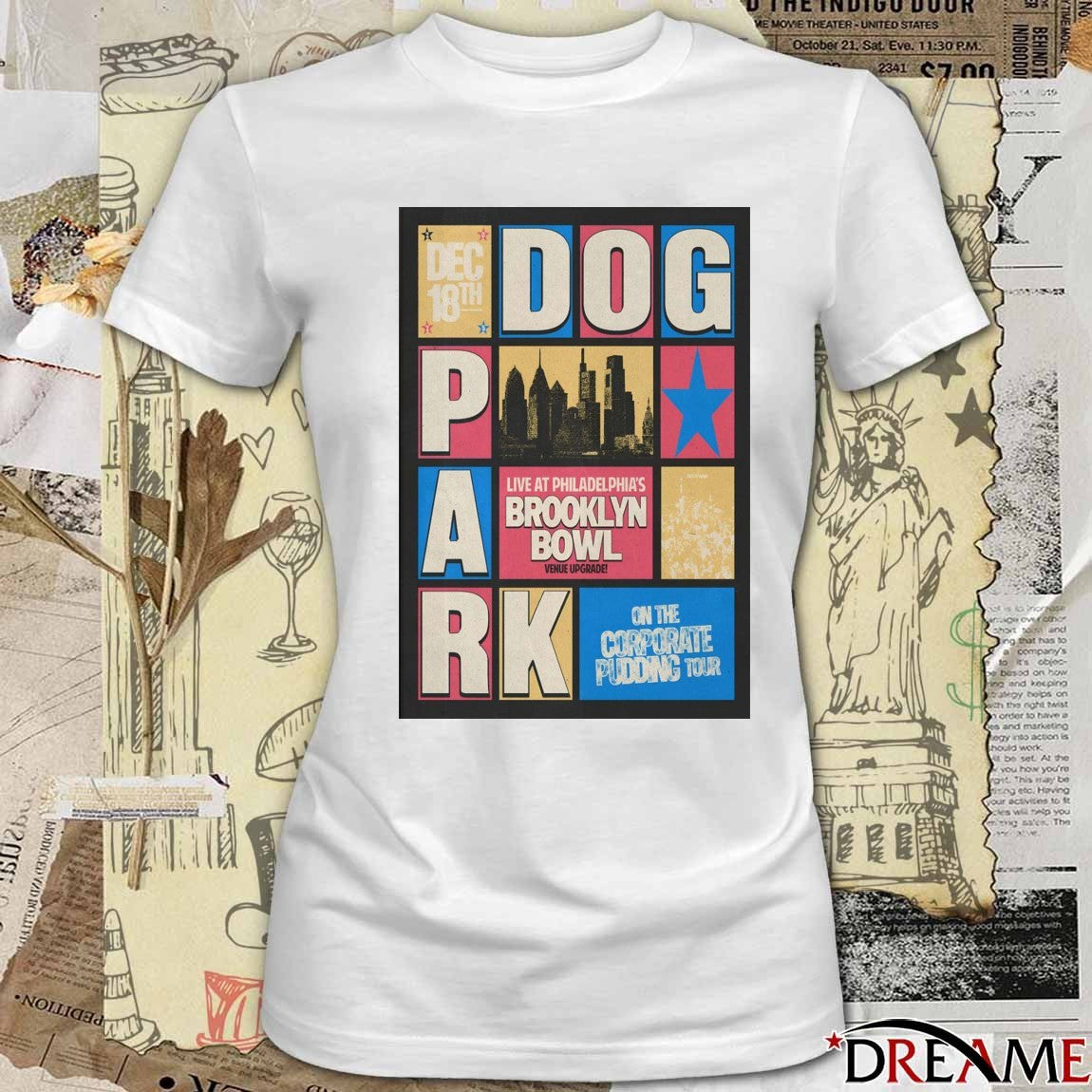Poster Dogpark December 18 2025 The Foundry in Philadelphia PA t-shirt