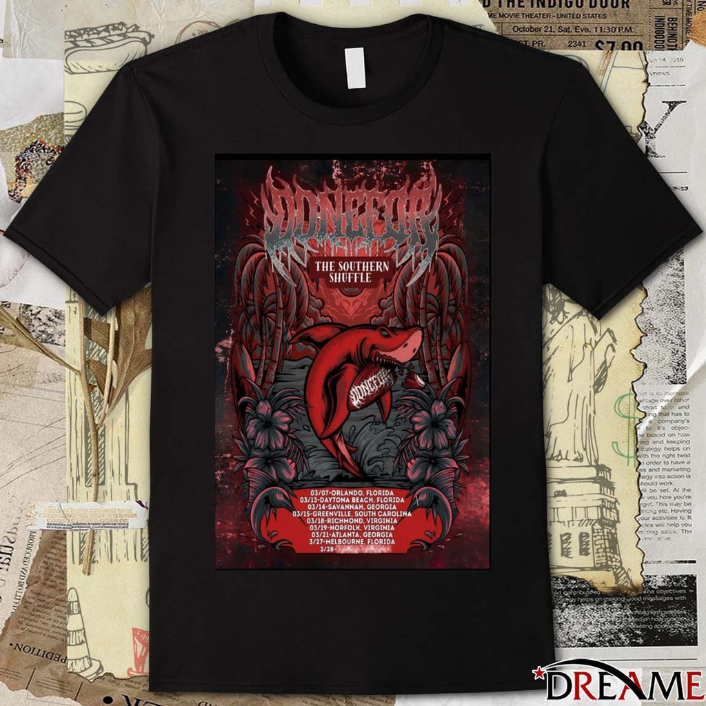 Poster Donefor The Southern Shuffle Tour 2026 March 07 – 27 t-shirt