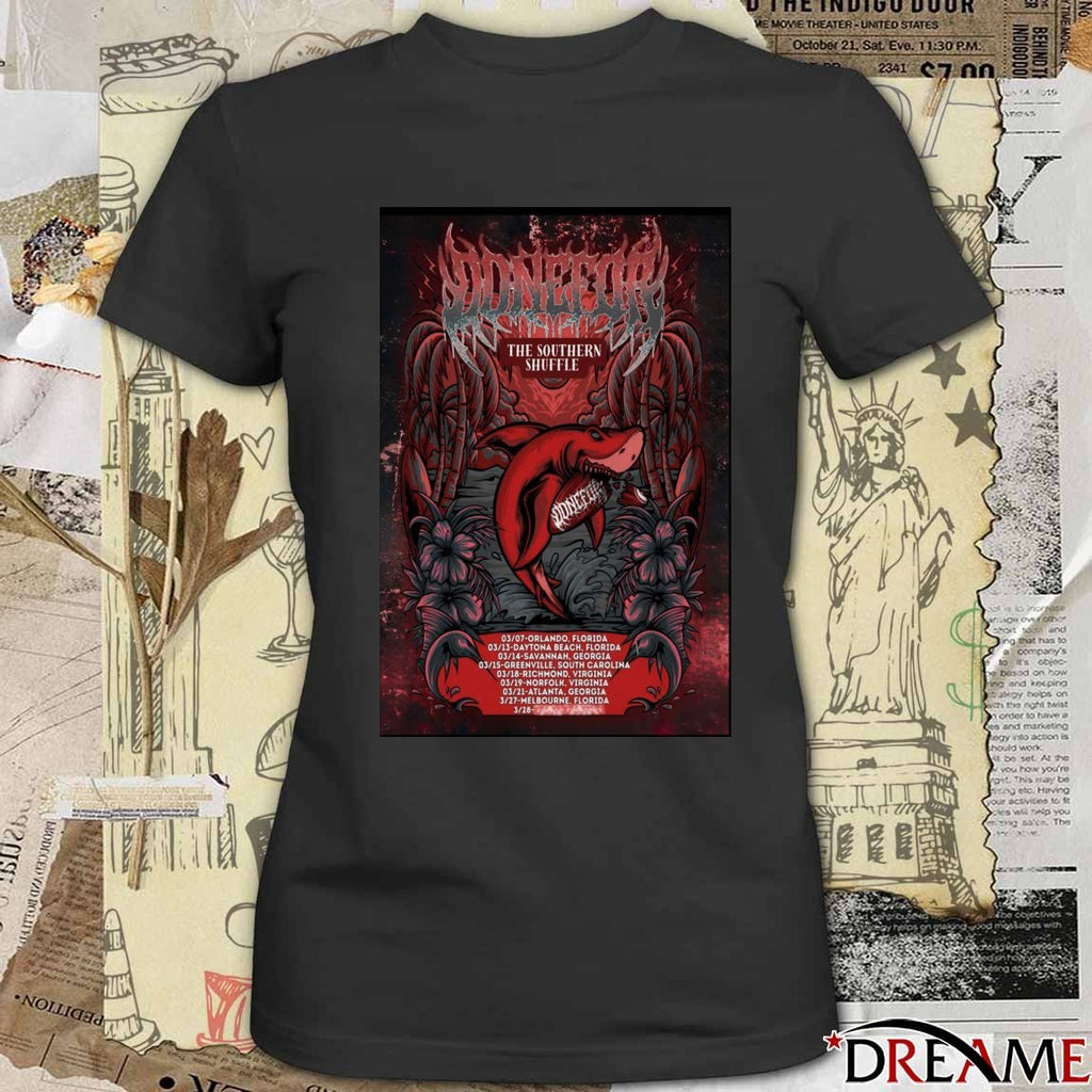 Poster Donefor The Southern Shuffle Tour 2026 March 07 – 27 t-shirt