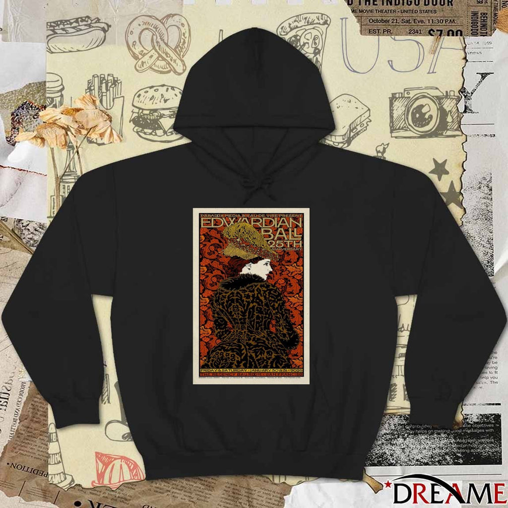 Poster Edwardian Ball 25th Anniversary San Francisco January 31 2026 t-shirt