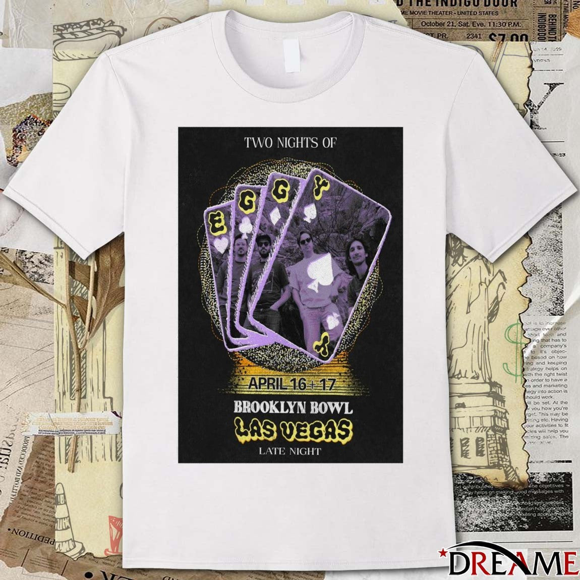 Poster Eggy Las Vegas January 16 – 17 2026 Brooklyn Bowl t-shirt