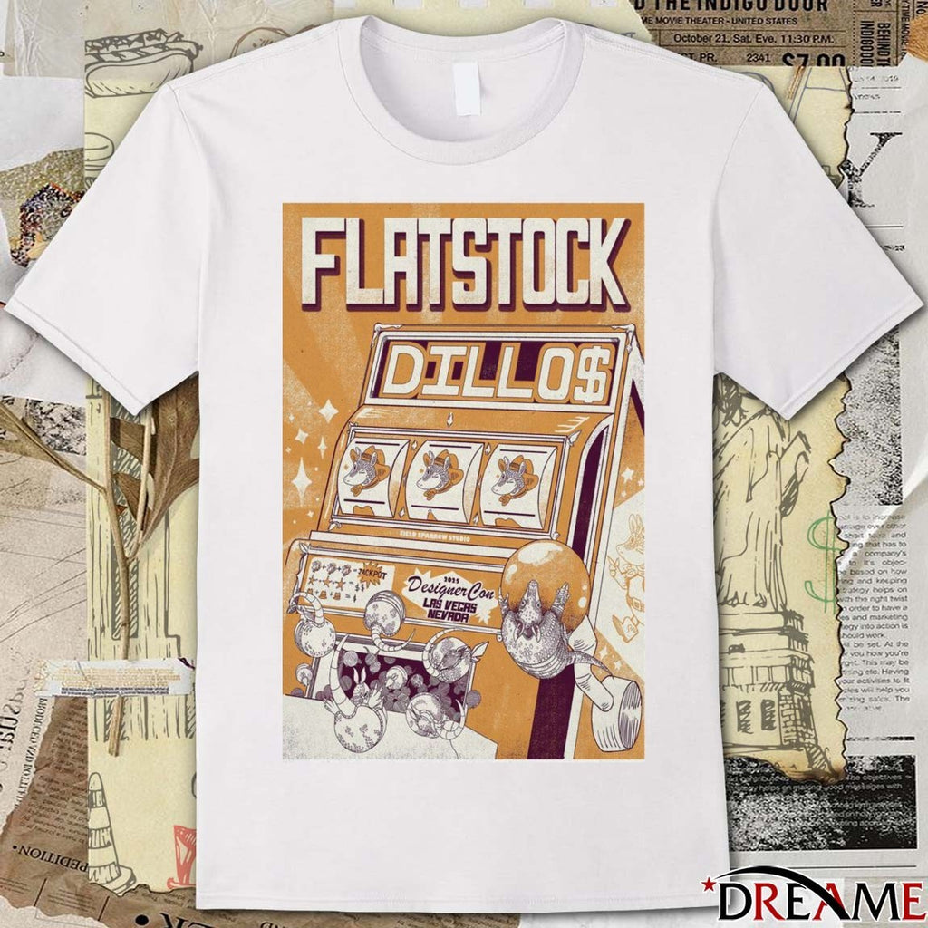 Poster Flatstock Dill 2025 Designer Con Las Vegas, Nevada t-shirt