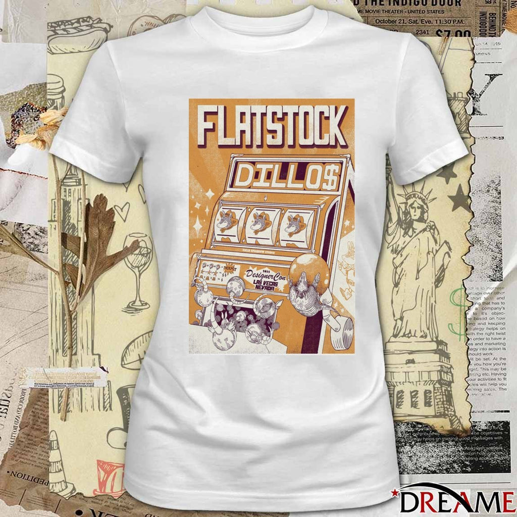 Poster Flatstock Dill 2025 Designer Con Las Vegas, Nevada t-shirt