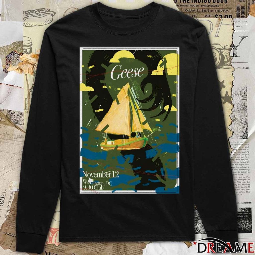Poster Geese November 12 2025 Washington DC Tour t-shirt