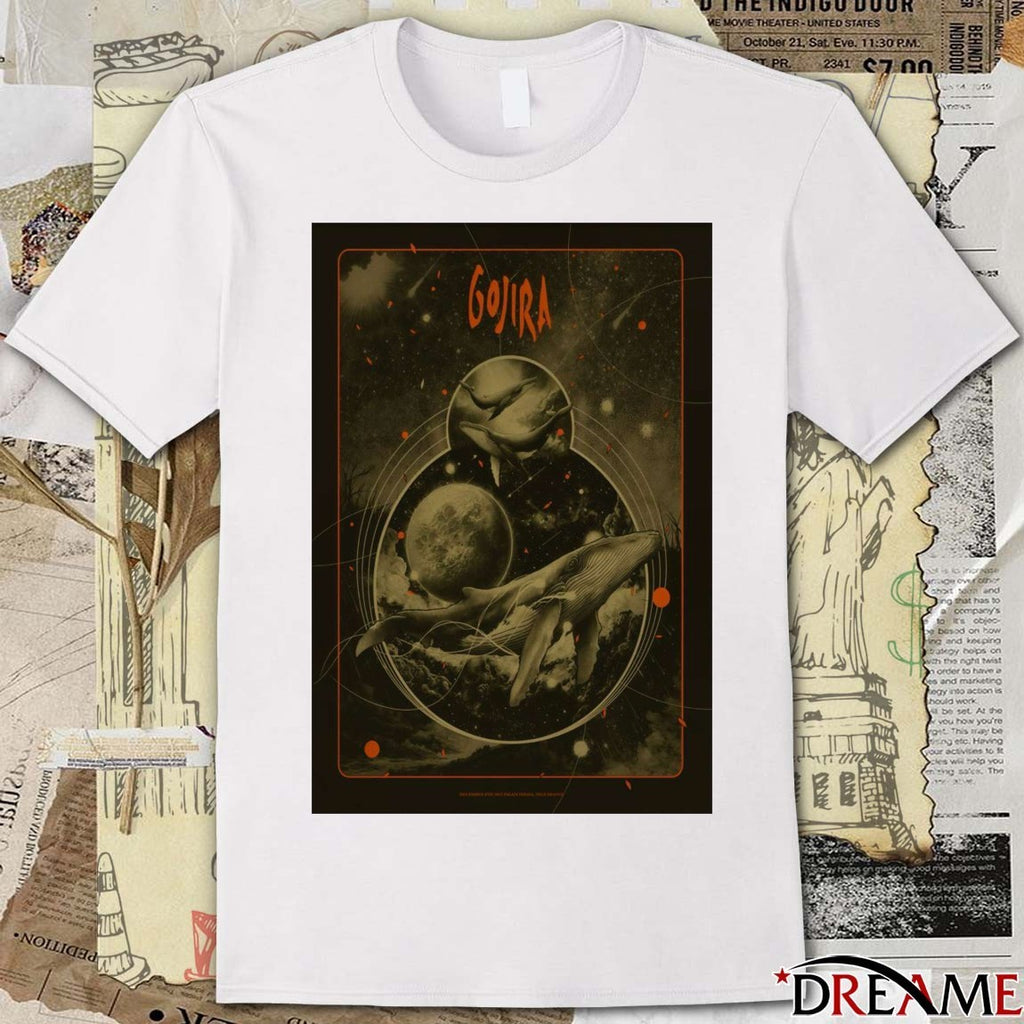 Poster Gojira December 8 2025 In Nice France t-shirt