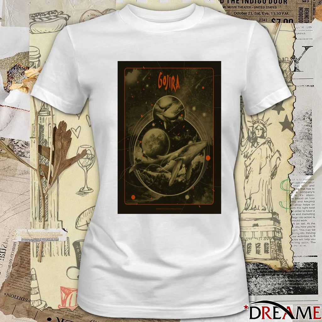 Poster Gojira December 8 2025 In Nice France t-shirt