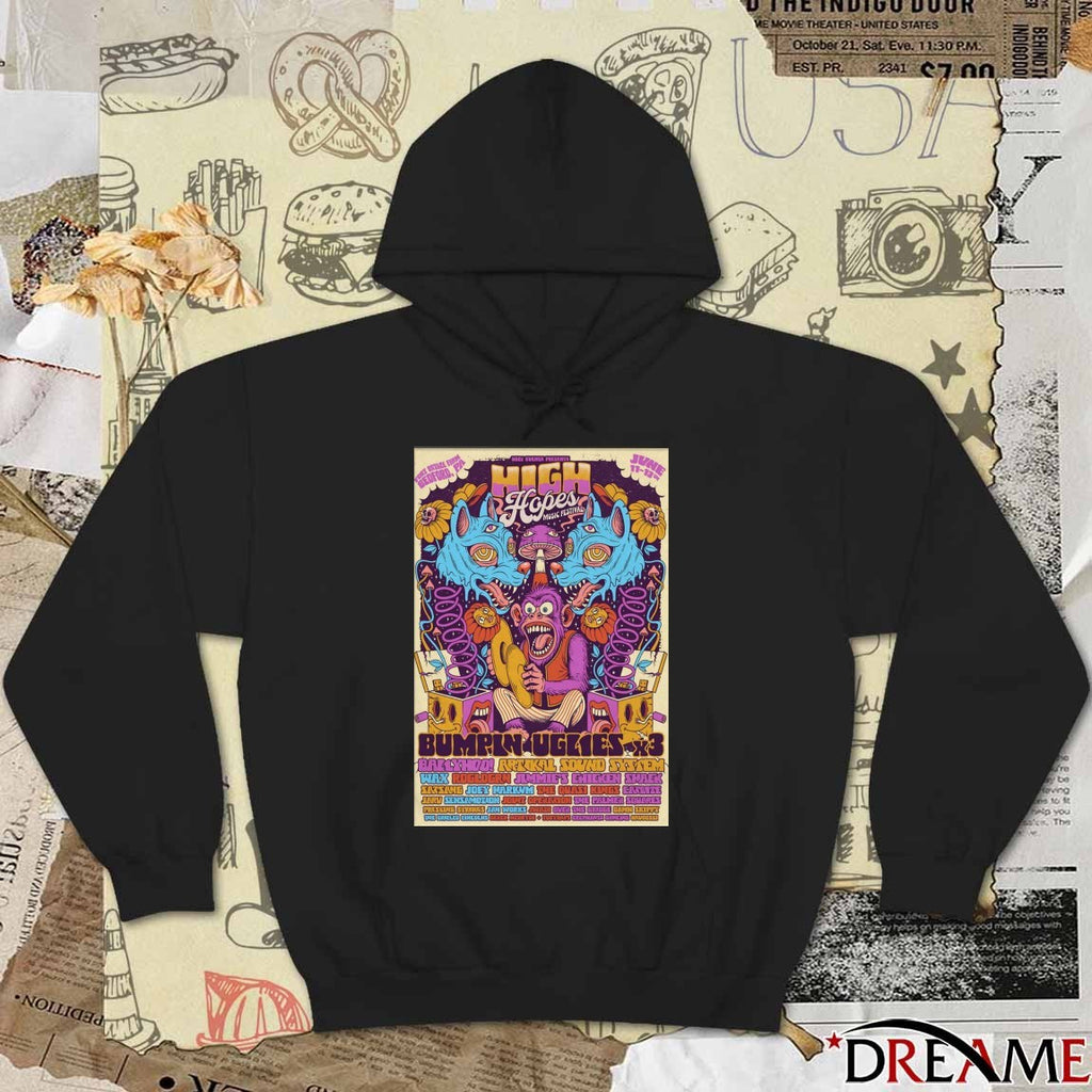 Poster High Hopes Music Festival Bedford PA June 11-13 2026 t-shirt