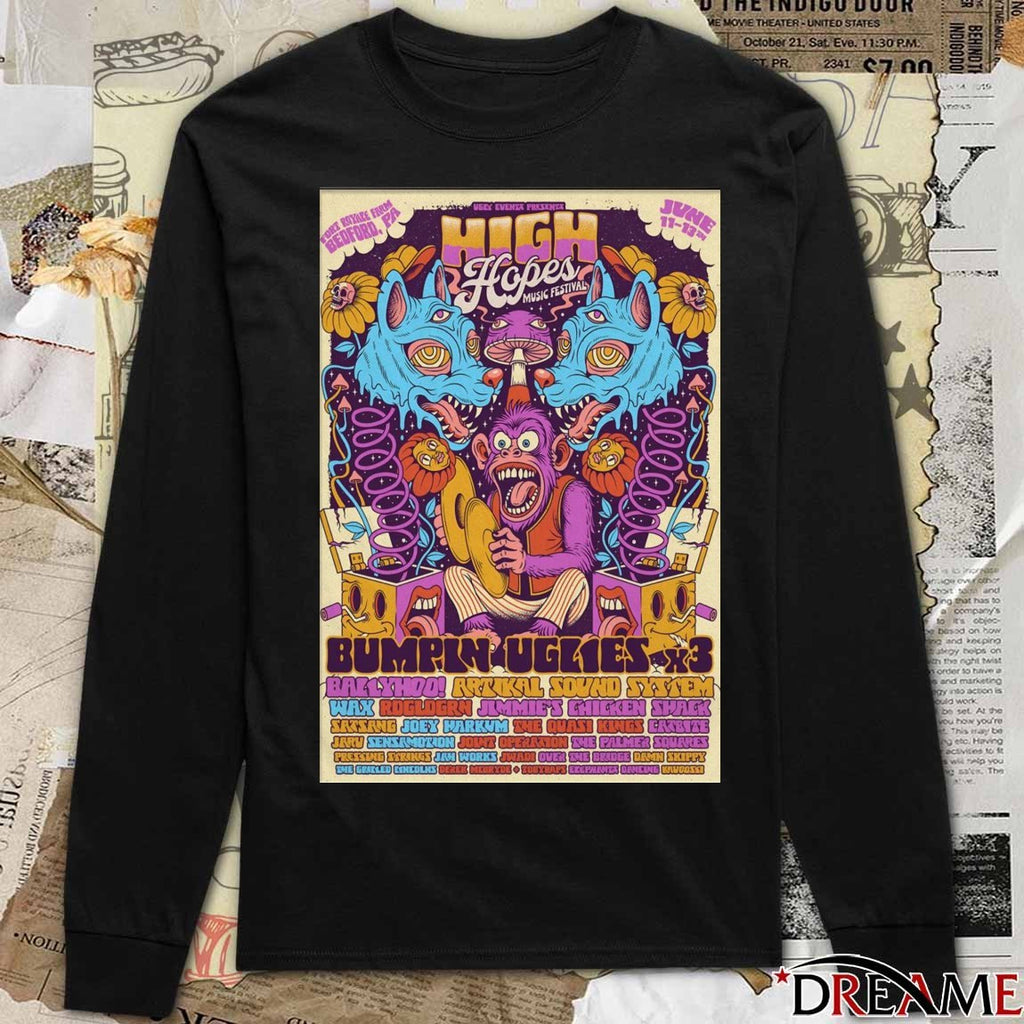 Poster High Hopes Music Festival Bedford PA June 11-13 2026 t-shirt