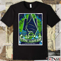 Poster Hippie Sabotage October 25 2025 Echoes Of Time Tour The Caverns Grundy CO TN t-shirt