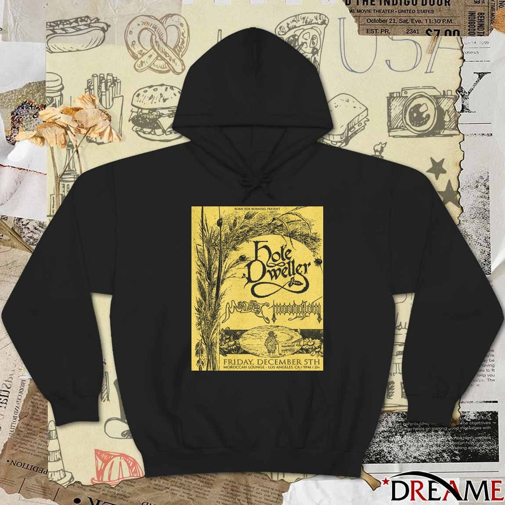 Poster Hole Dweller Moroccan Lounge Los Angeles CA, December 5 2025 t-shirt