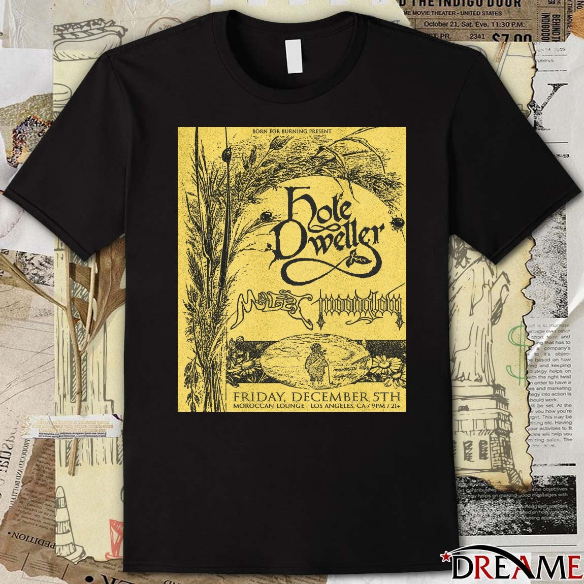 Poster Hole Dweller Moroccan Lounge Los Angeles CA, December 5 2025 t-shirt