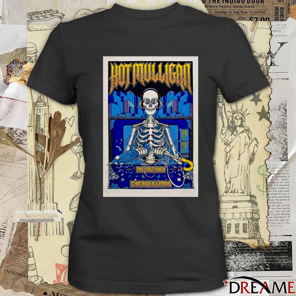 Poster Hot Mulligan At The Salt Shed In Chicago IL On December 4-5 2025 t-shirt