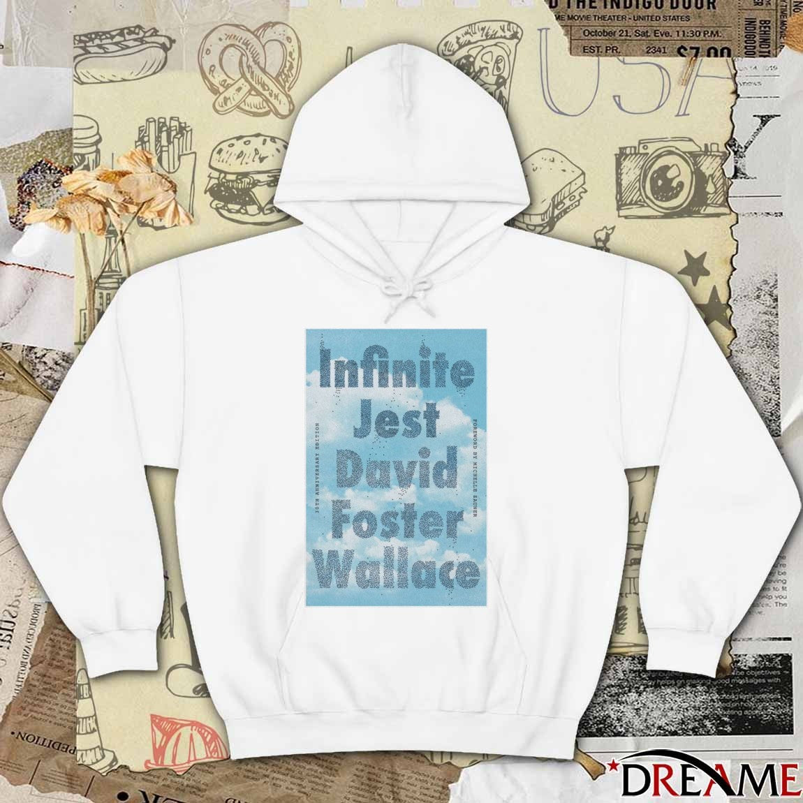 Poster Infinite Jest David Foster Wallace 30th Anniversary 2025 t-shirt