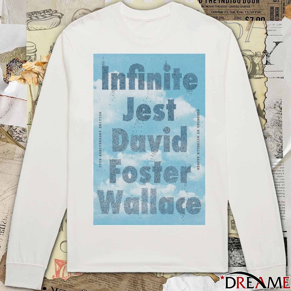 Poster Infinite Jest David Foster Wallace 30th Anniversary 2025 t-shirt