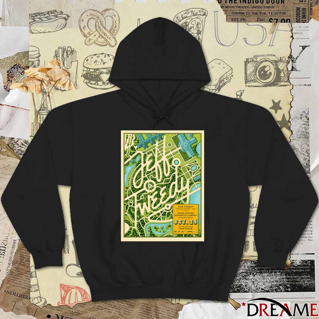 Poster Jeff Tweedy Lewis Ginter Botanical Garden Richmond VA October 25 2025 t-shirt