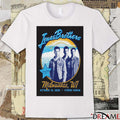 Poster Jonas Brothers October 12 2025 Fiserv Forum Milwaukee WI t-shirt