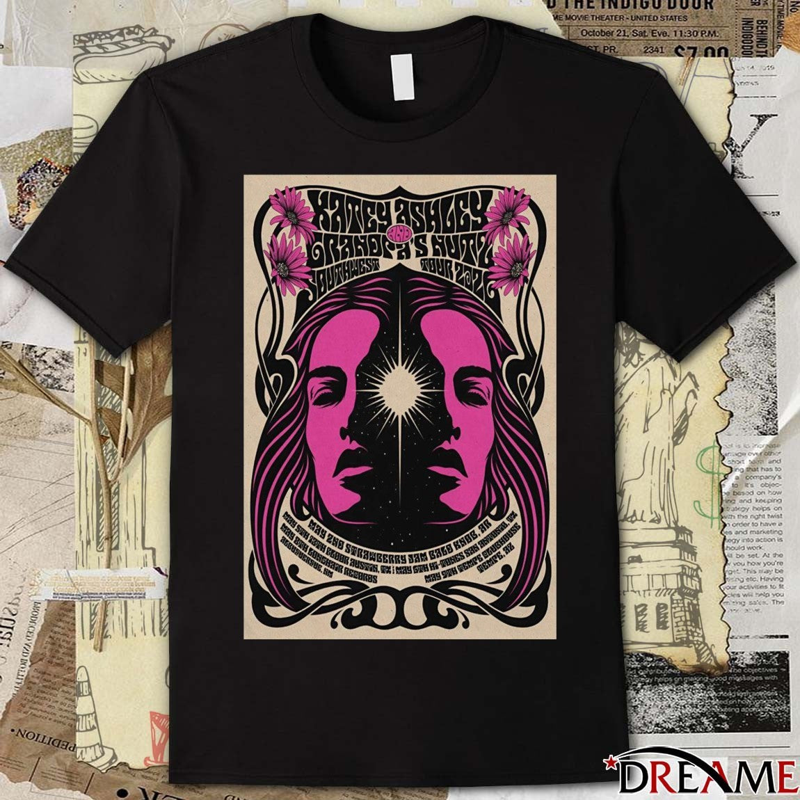 Poster Katey Ashley Southwest US Tour 2026 t-shirt