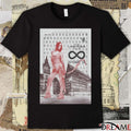 Poster Katy Perry October 8 2025 The Lifetimes Tour Manchester UK-AO Arena t-shirt