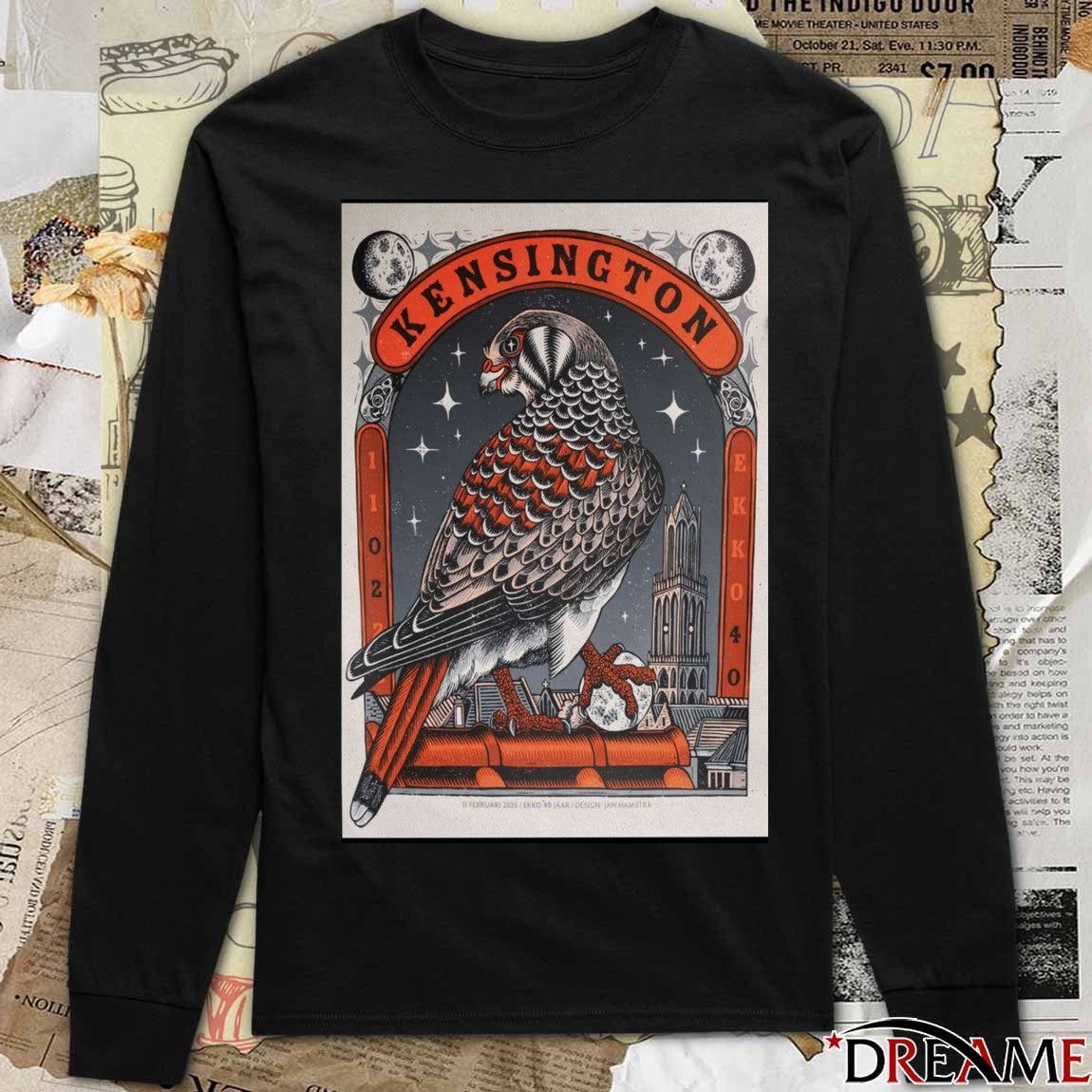 Poster Kensington EKKO 40 Jaar February 11 2026 t-shirt