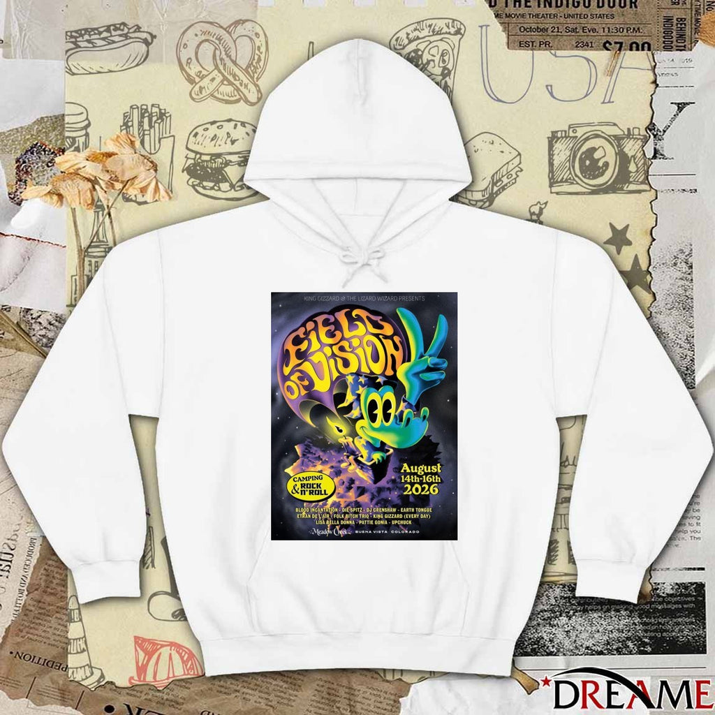 Poster King Gizzard And The Lizard Wizard Buena Vista Tour On August 14-16th 2026 t-shirt