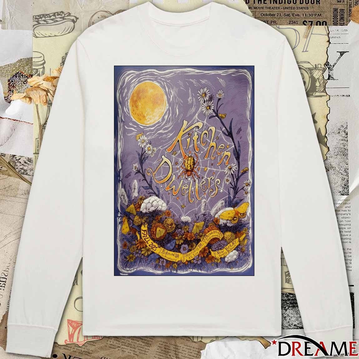 Poster Kitchen Dwellers Fall Tour November 5 – 8 2025 t-shirt
