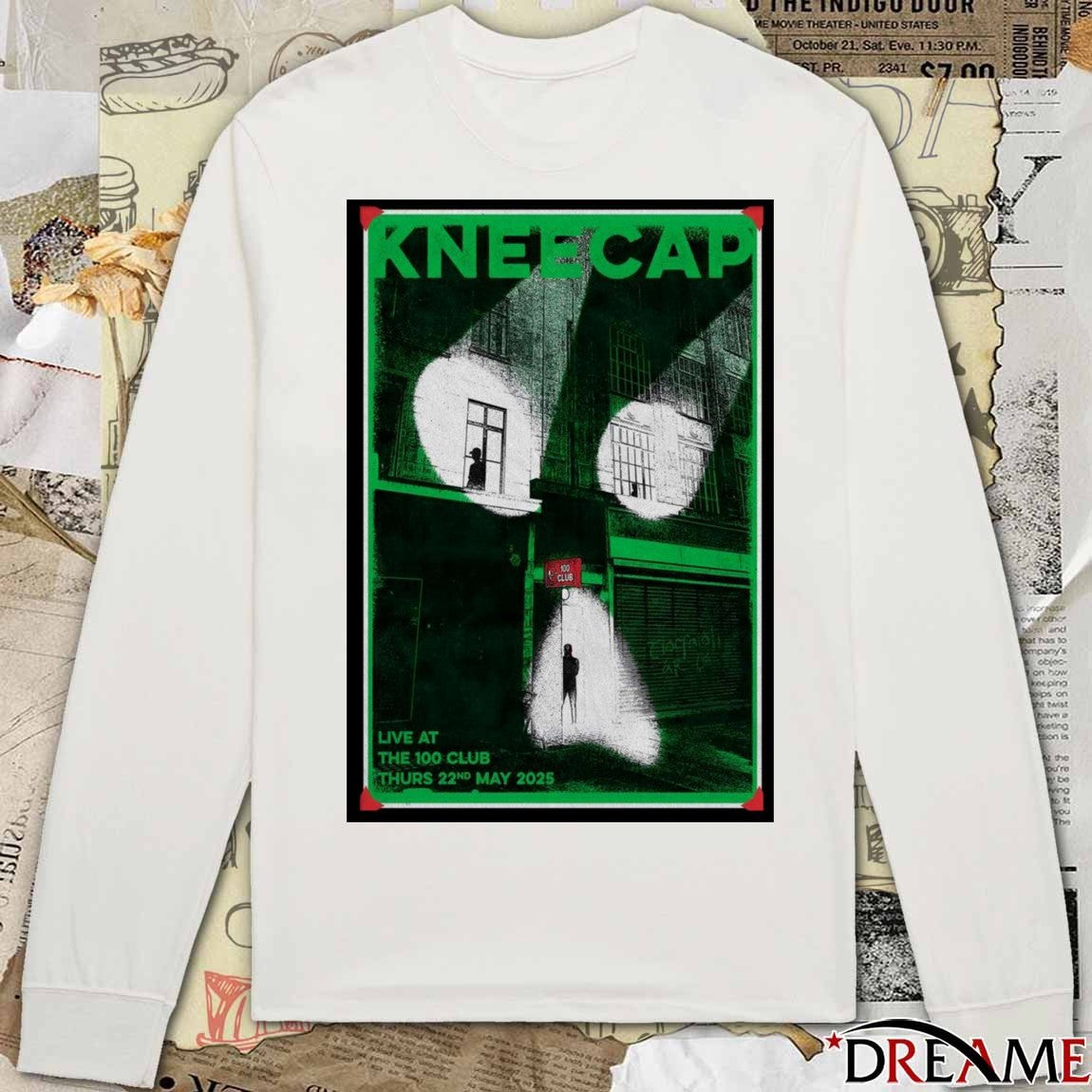 Poster Kneecap London May 22 2026 Live At The 100 Club t-shirt