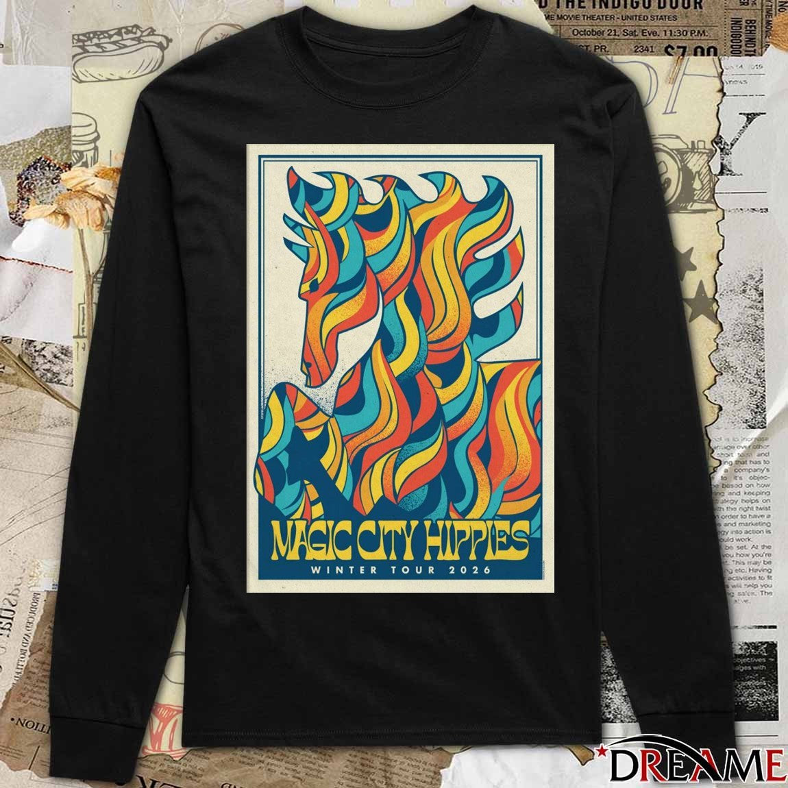 Poster Magic City Hippies Tour Winter 2026 t-shirt