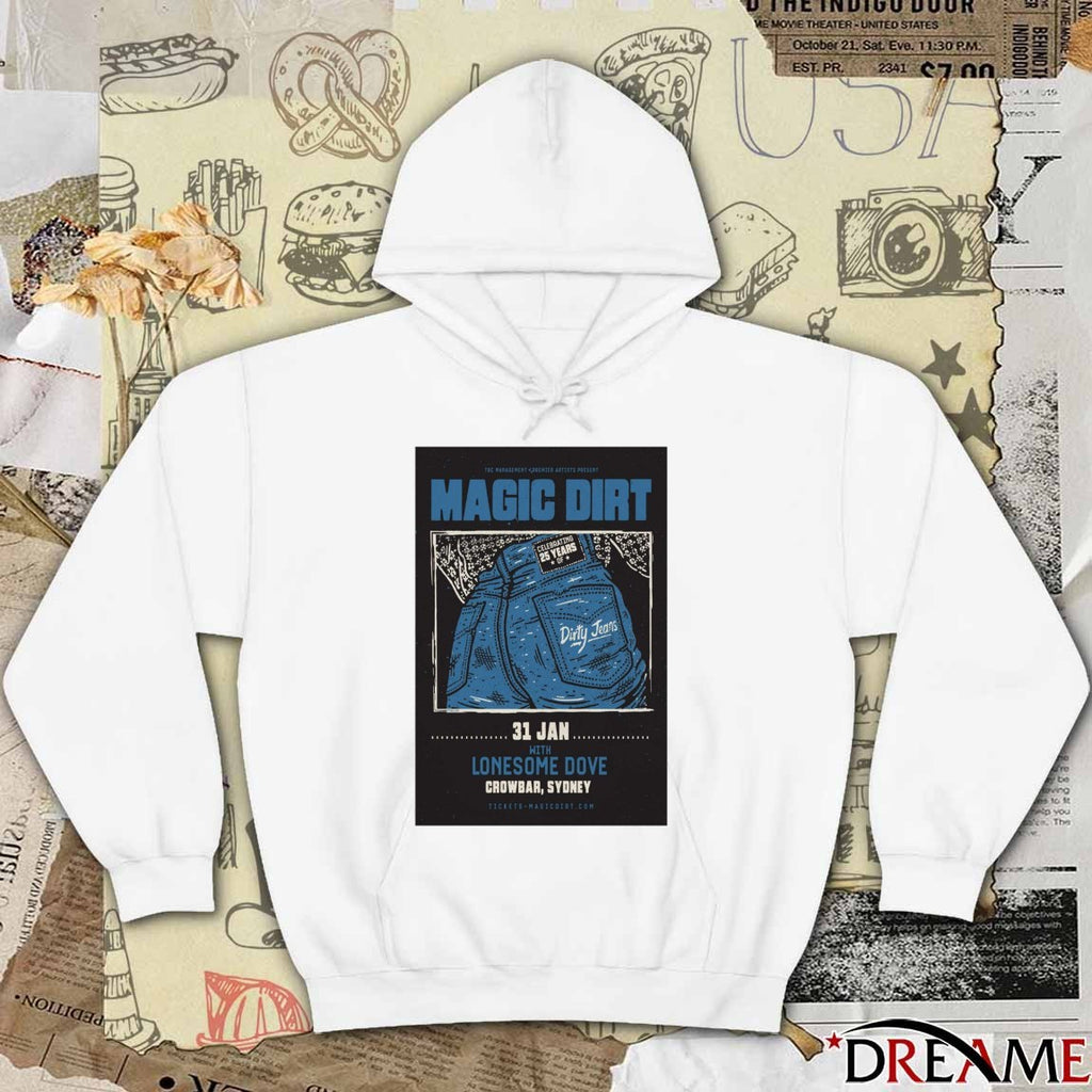 Poster Magic Dirt Crowbar, Sydney January 31 2026 t-shirt