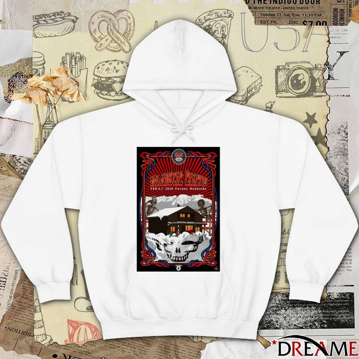 Poster Majestic Circus Furano Hokkaido February 6,7 2026 t-shirt