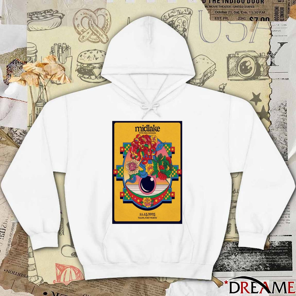Poster Midlake Tulips Fort Worth November 15 2025 t-shirt