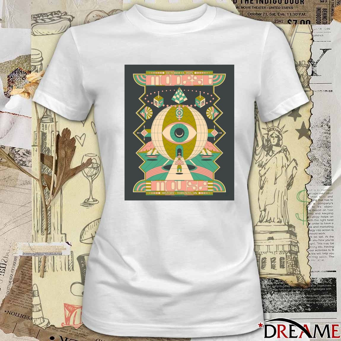 Poster Modest Mouse History Toronto ON October 13 2025 t-shirt