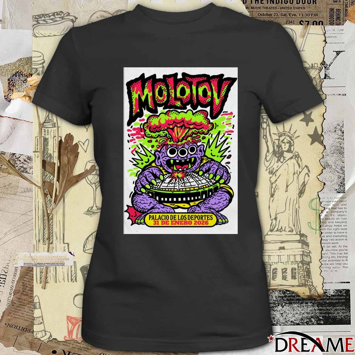 Poster Molotov Mexico Event On January 31 2026 t-shirt