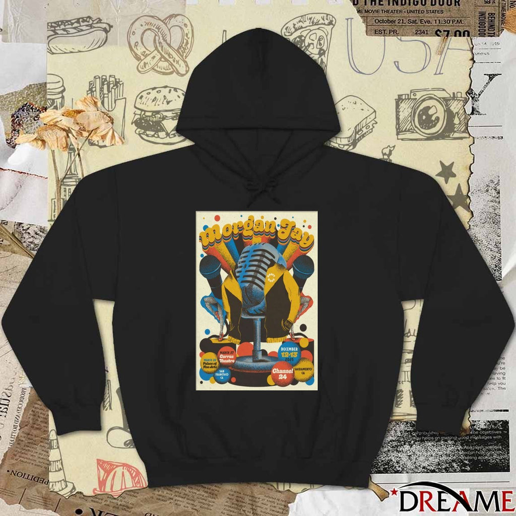 Poster Morgan Jay December 12-13 2025 In Sacramento CA t-shirt